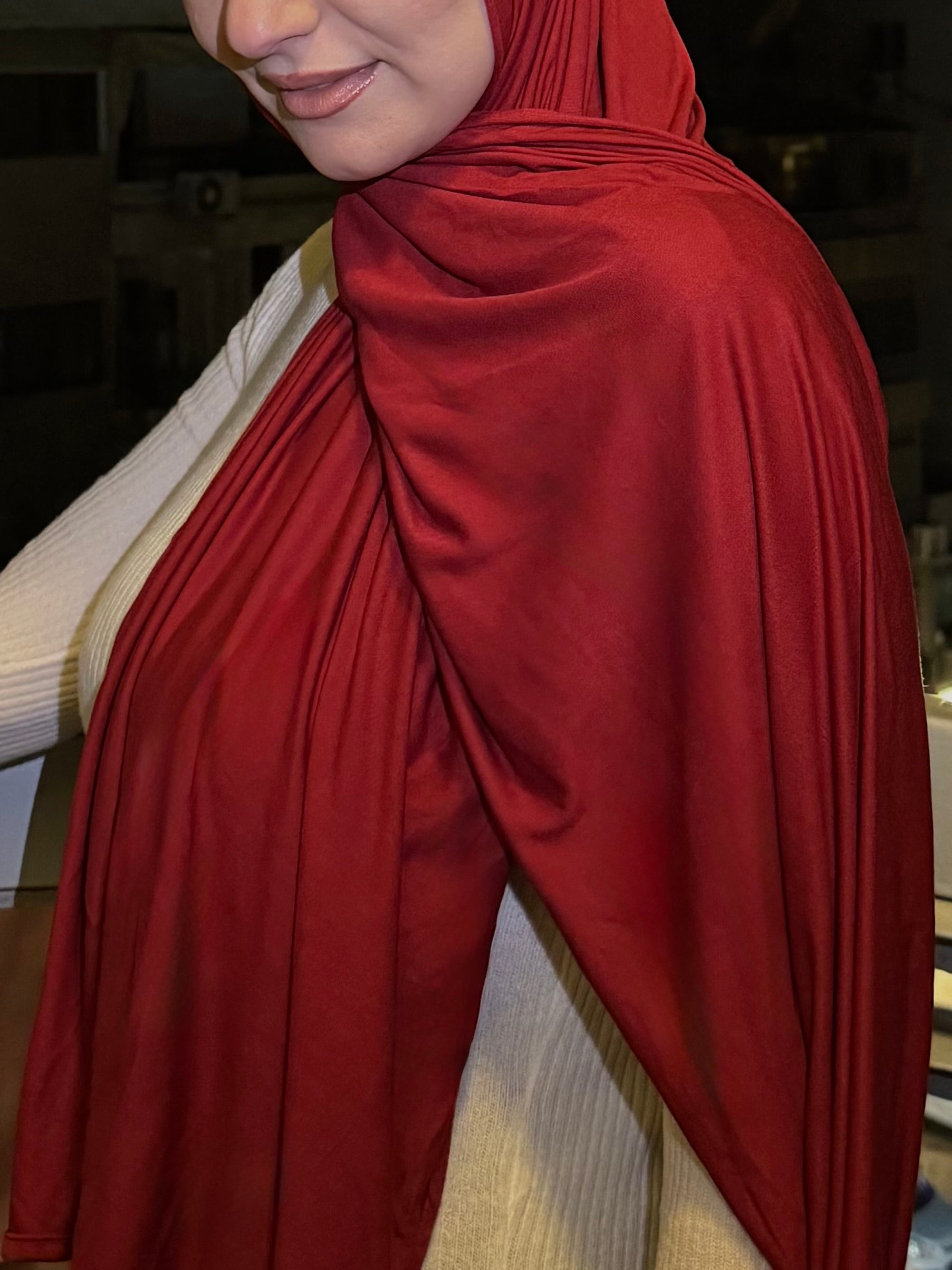 Cotton Scarf - CODE RED