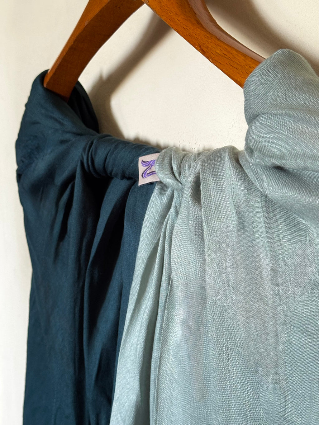 Modal Scarf- Petro Blue