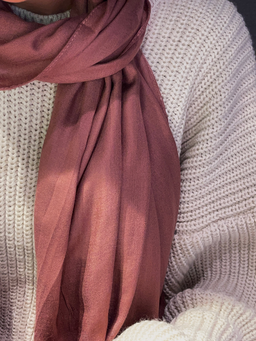Modal Scarf- Bricky