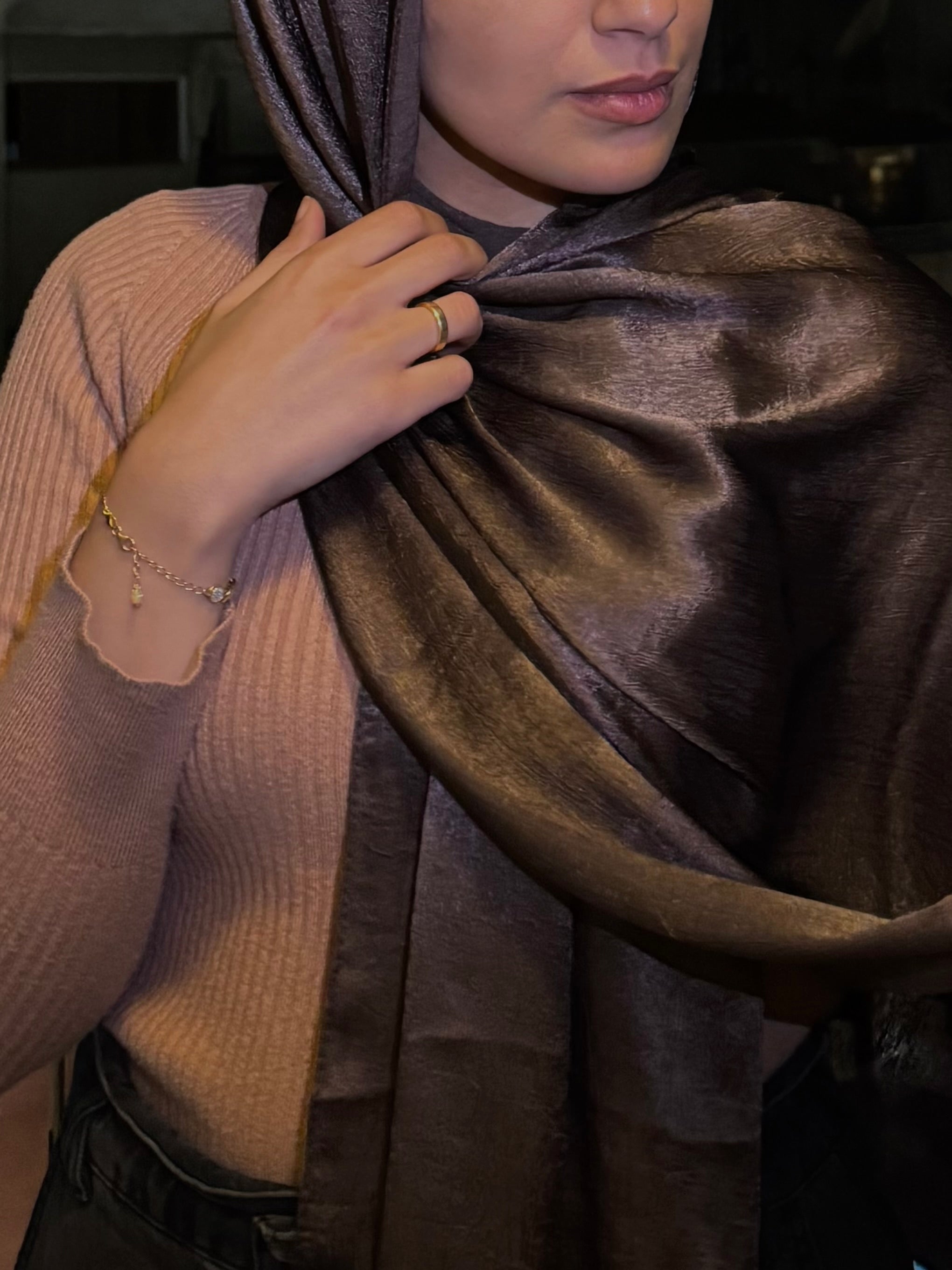 Silk Scarf- Wood You?